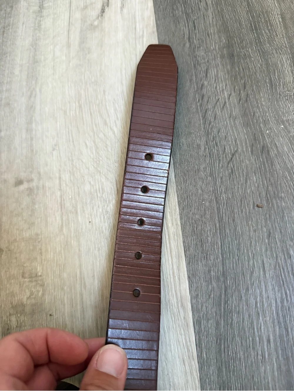 Allen Edmonds Belt Mens 36 Brown Leather Made in USA Dress Casual